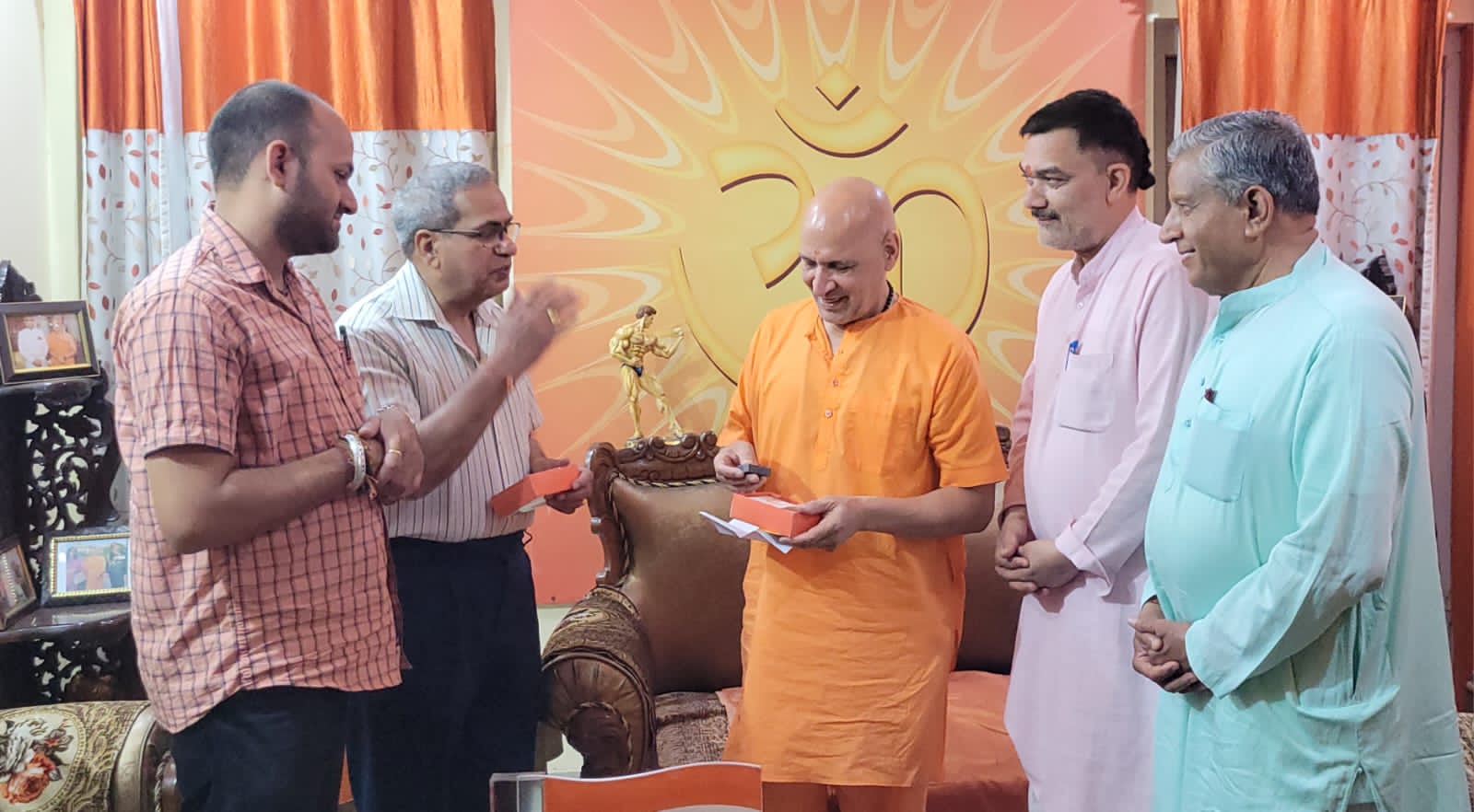 एक और गौरव क्षण, प्रभुराम ने अयोध्या से भेजा रामशिला खंड का प्रसाद