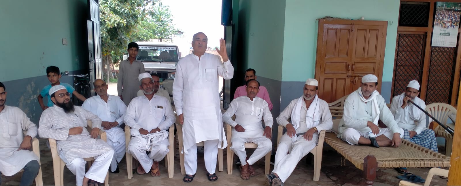 पृथक पश्चिम प्रदेश निर्माण व किसानों की समस्याओं को लेकर संघर्ष जारी रहेगा :- भगत सिंह वर्मा