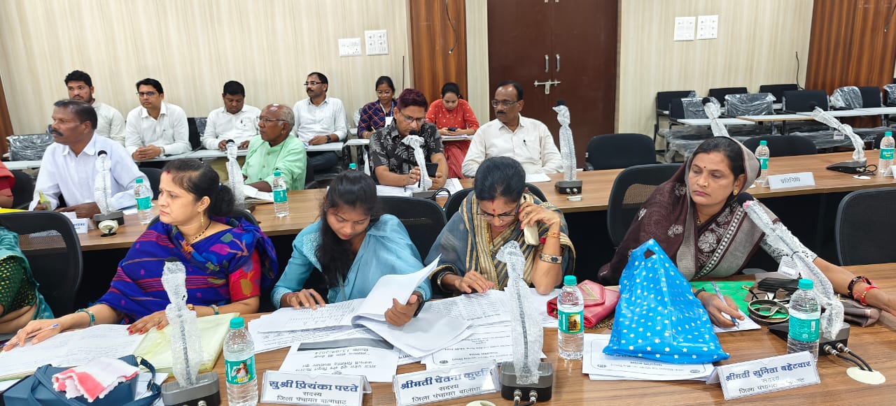 जिला पंचायत की बैठक में जन समस्याओं का मुद्दा उठा