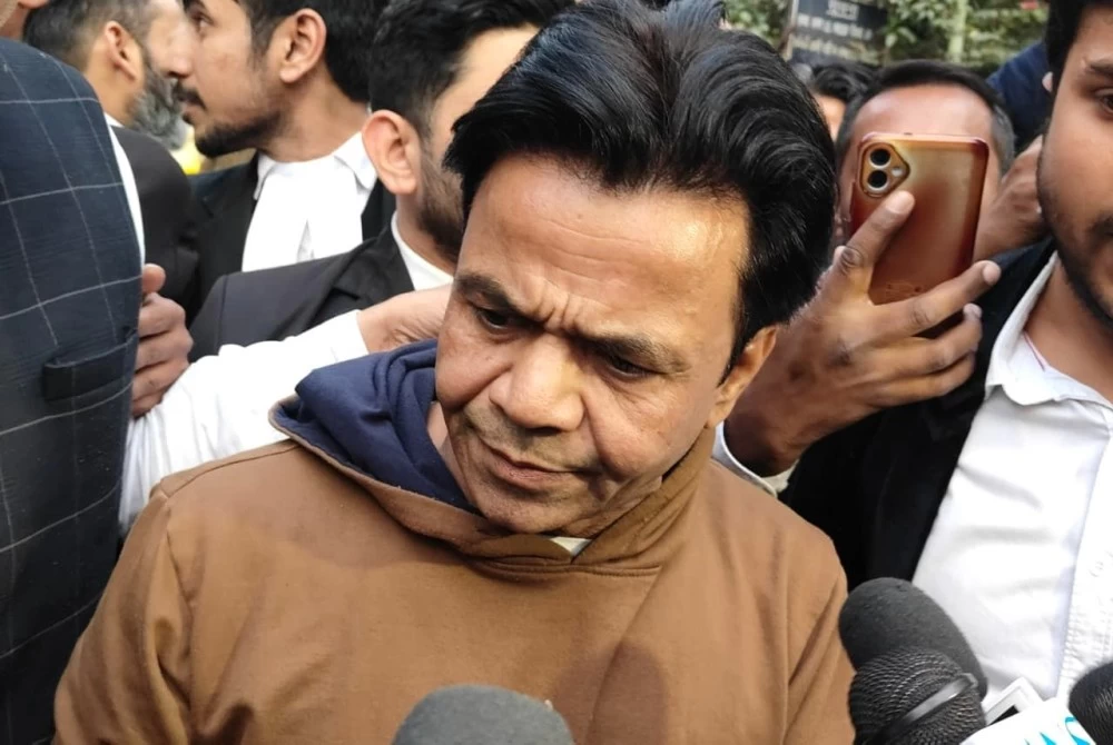 Rajpal Yadav appeared for the first time after his release from jail