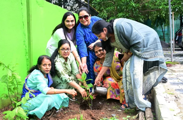 Women Officers Club Plants Trees