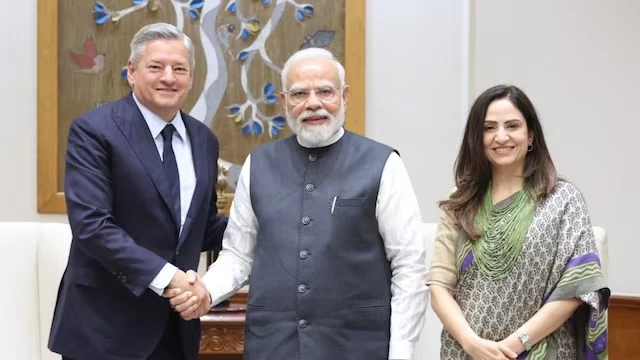 Netflix Co-CEO Ted Sarandos Meets PM Modi