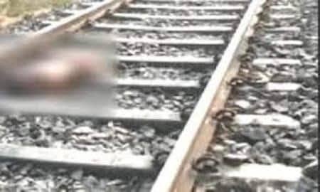 दो लोगों की ट्रेन से कटकर हुई मौत