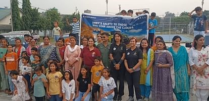 वायु सेना की वीर विजेता रैली का दरभंगा एयरफोर्स स्टेशन पर हुआ स्वागत