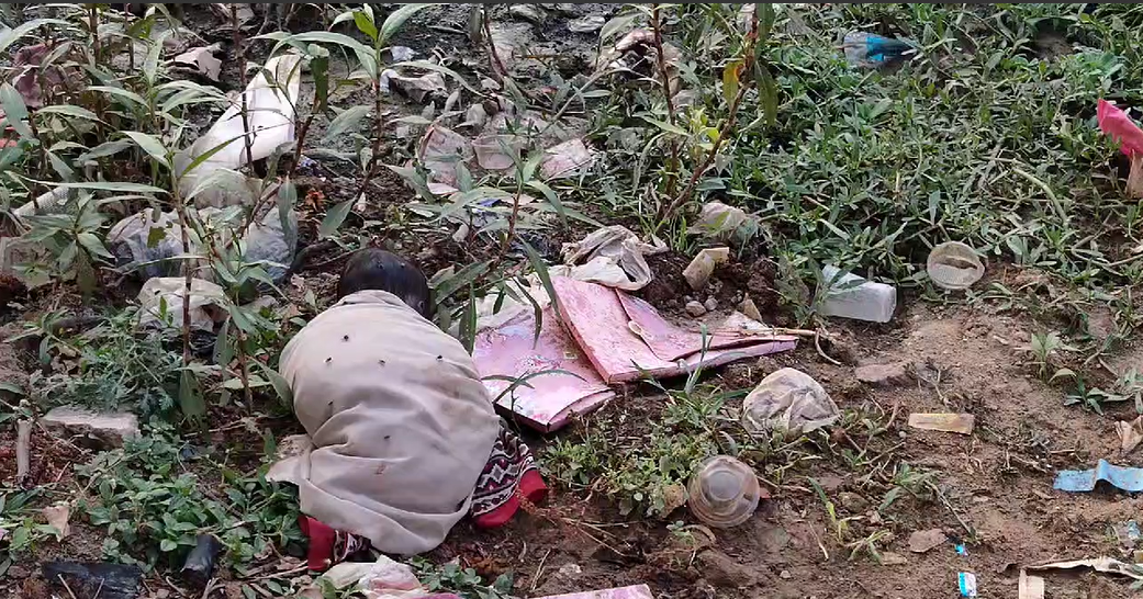 Dead body of newborn found in Gatar Ghat river of Katni