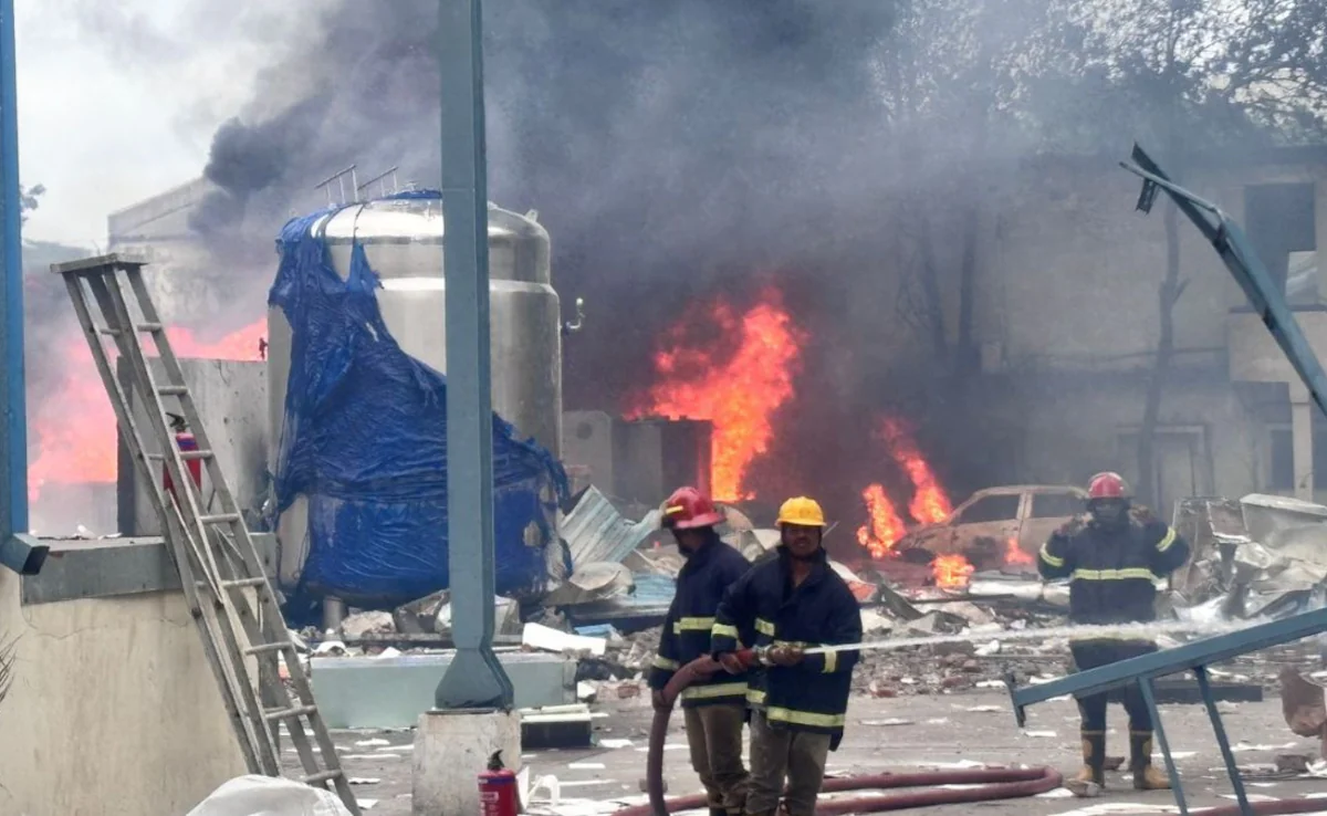 तेलंगाना में केमिकल फैक्ट्री में भीषण धमाके से 35 की मौत