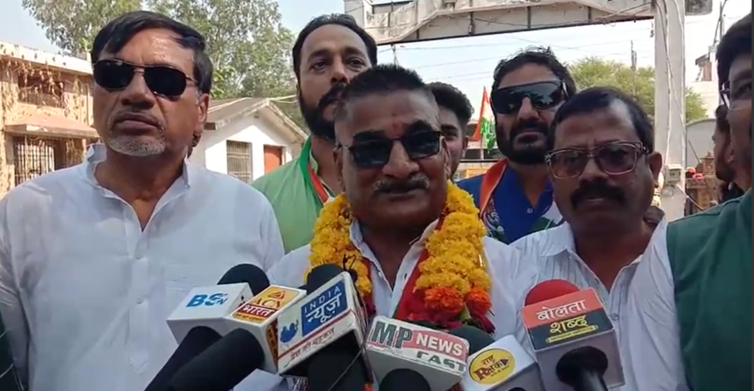 Congress candidate Mithilesh Jain filed nomination from Murwara, Katni