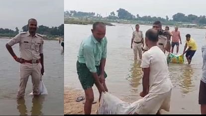 जब नदी उगलने लगी शराब तो पुलिस भी हो गई हैरान