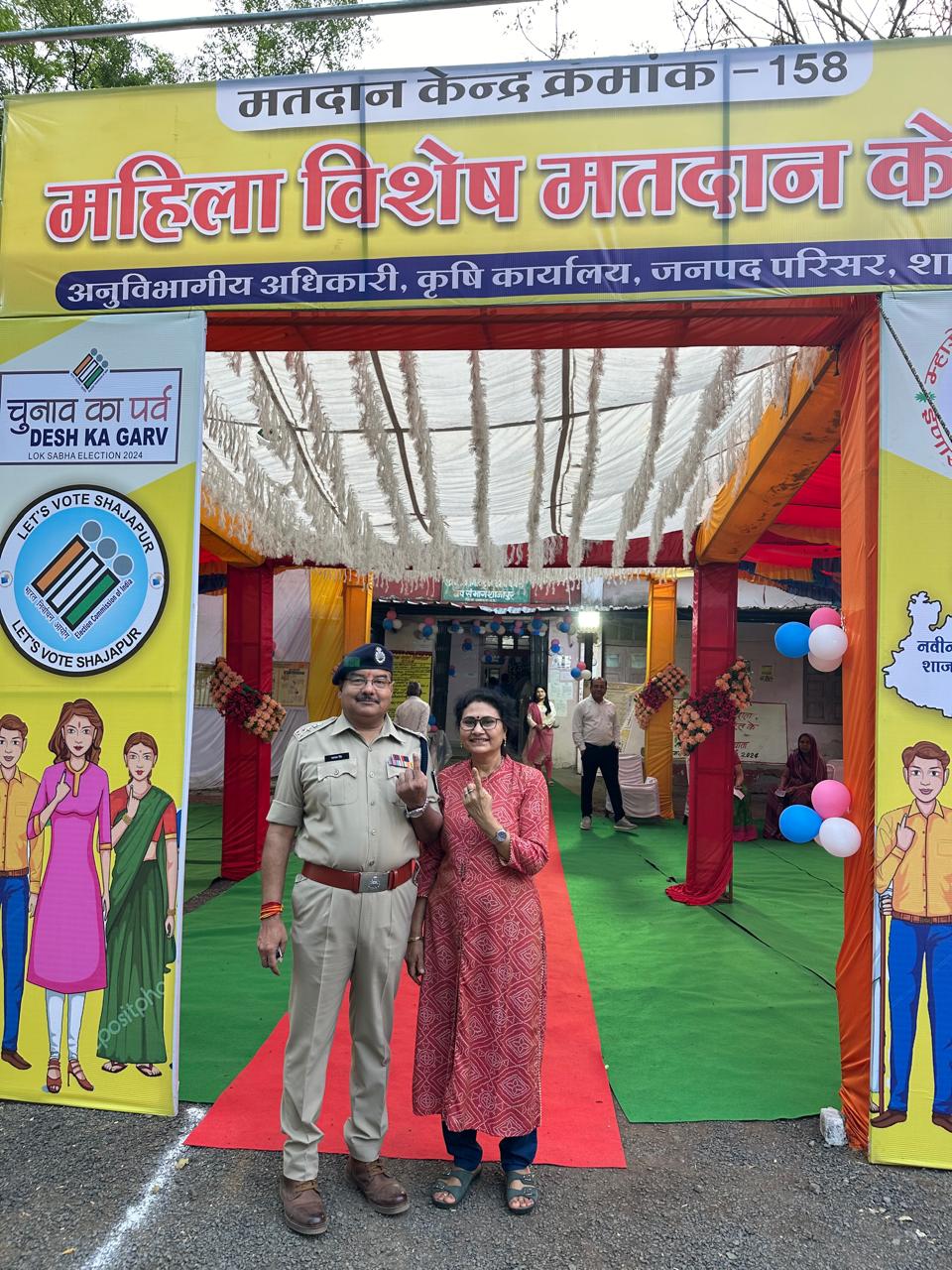 Voters made a sacrifice in the form of voting in the great sacrifice of democracy