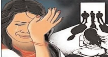 Husband tied to a tree and wife gang raped