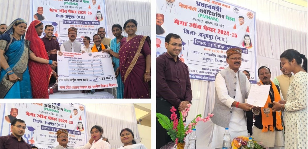 मेगा जॉब फेयर/अप्रेंटिसशिप मेला के माध्यम से 669 युवाओं का हुआ प्रारंभिक चयन