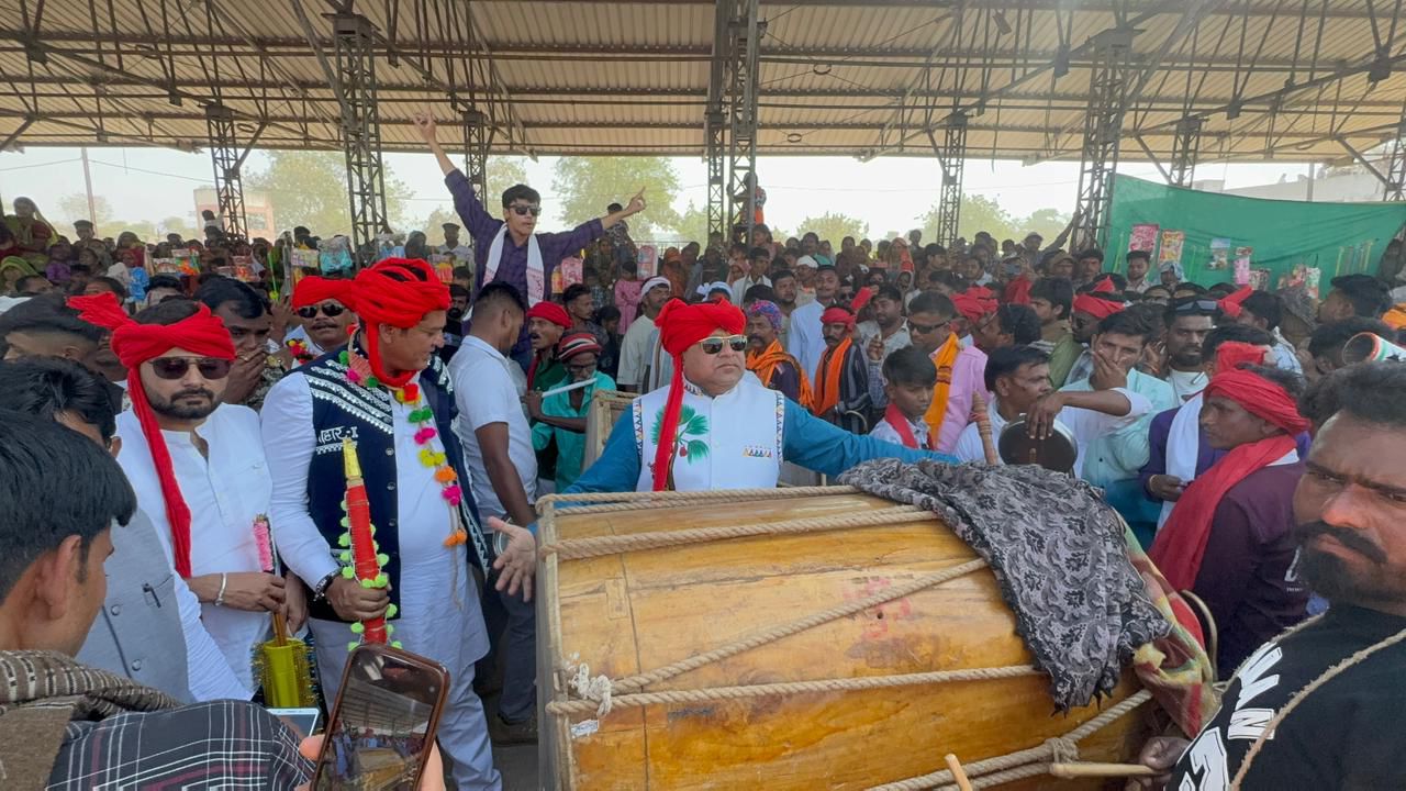 A historic turnout marked Chhaktala Bhagoria, with the entire region awash in cultural colors