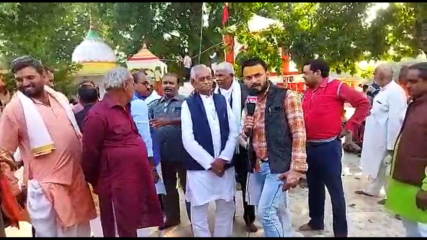 रीवा के जवा में इस साल भी कराया गया श्रीमद्भागवत कथा का आयोजन