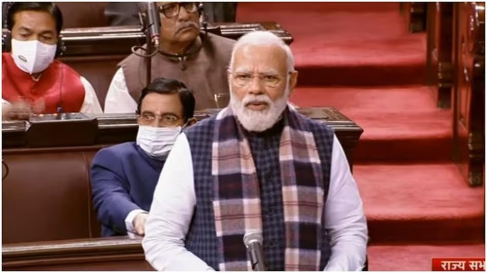 राज्यसभा में पीएम मोदी ने राहुल गांधी पर कसा तंज
