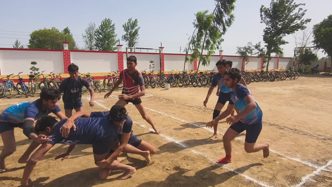 सर्वोदय ज्ञान पब्लिक स्कूल में अंतर सदन कबड्डी प्रतियोगिता का हुआ आयोजन  