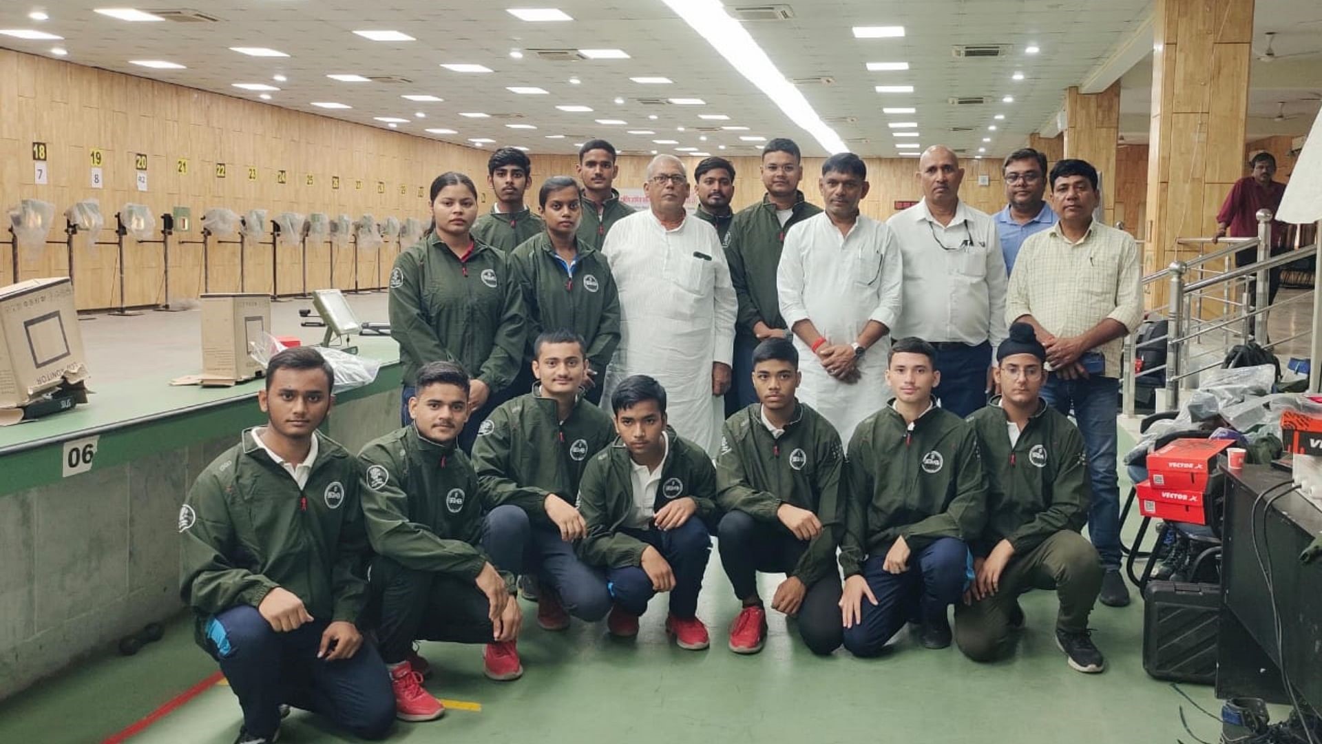 खेल मंत्री ने किया कल्याण बिगहा शूटिंग रेंज का दौरा