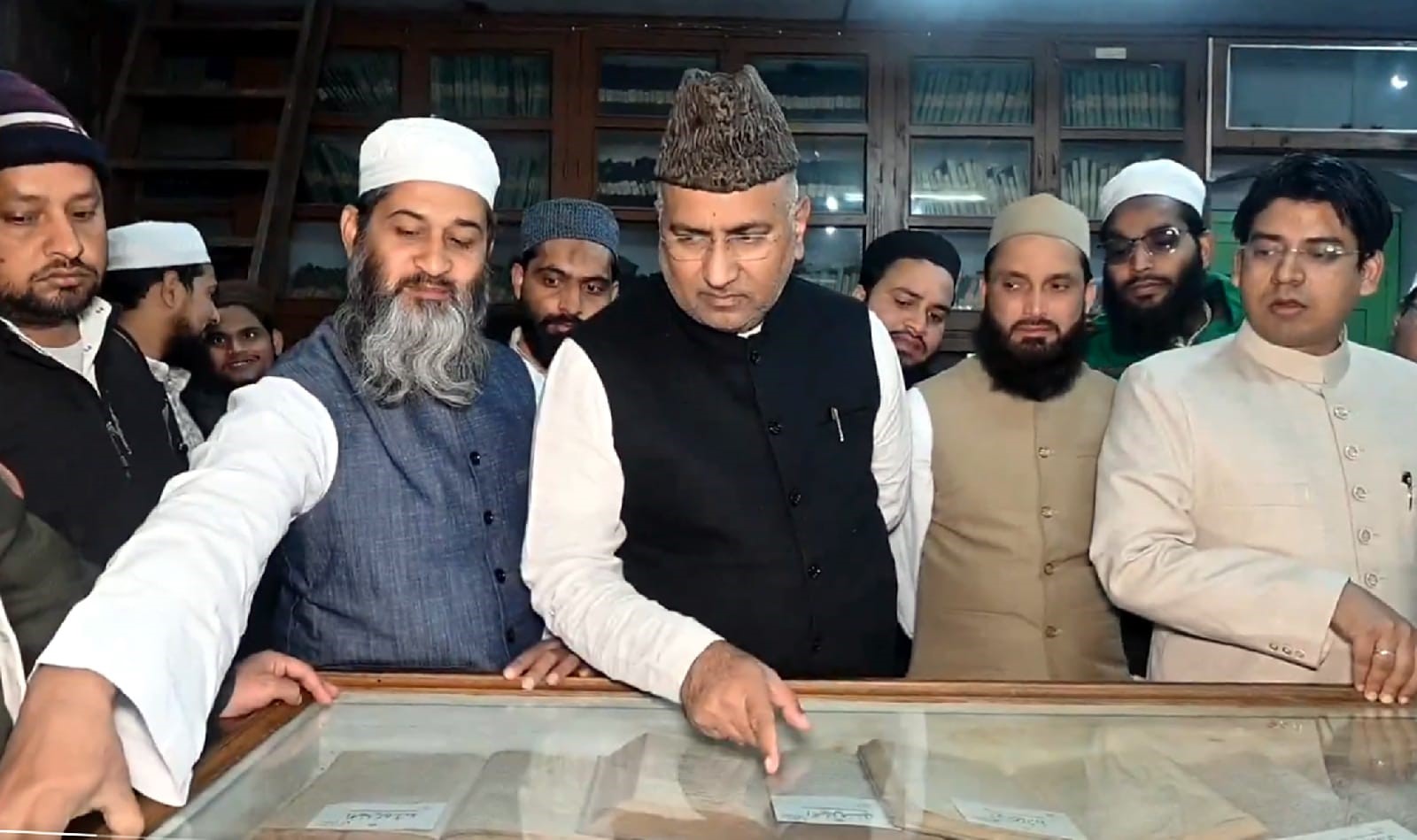 Rajya Sabha MP Ghulam Ali Khatana reached Deoband and visited the Islamic educational institution Darul Uloom Deoband