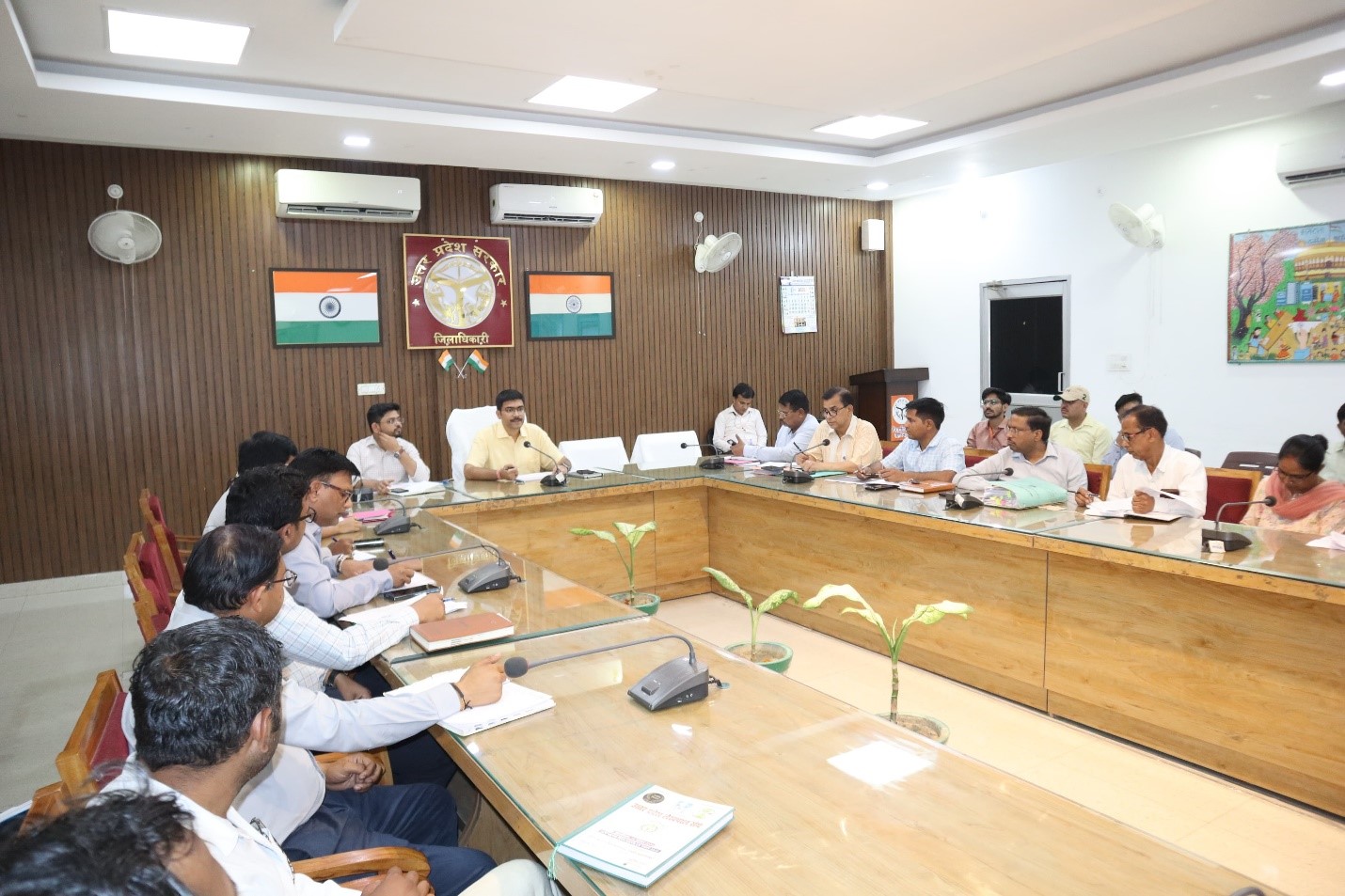 District Magistrate did an intensive village-wise review for the revival of Singhali river