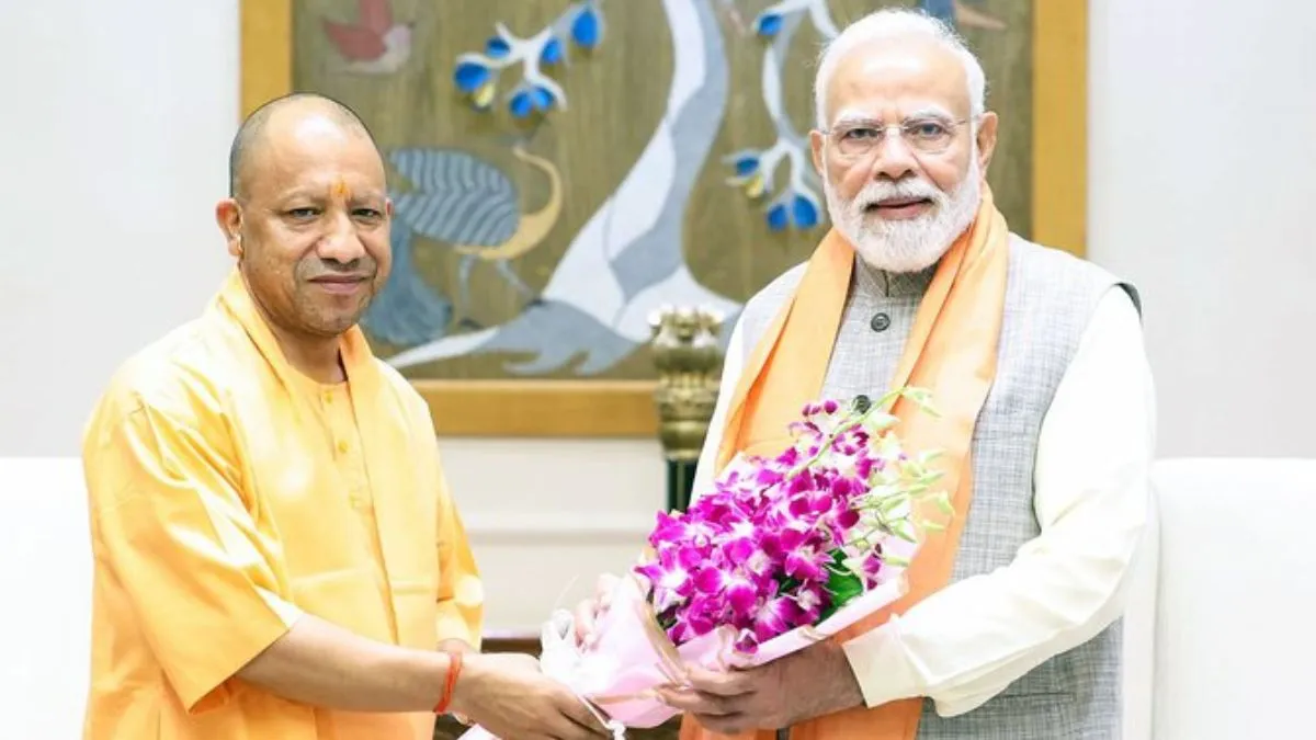 CM Yogi Adityanath Meets PM Modi