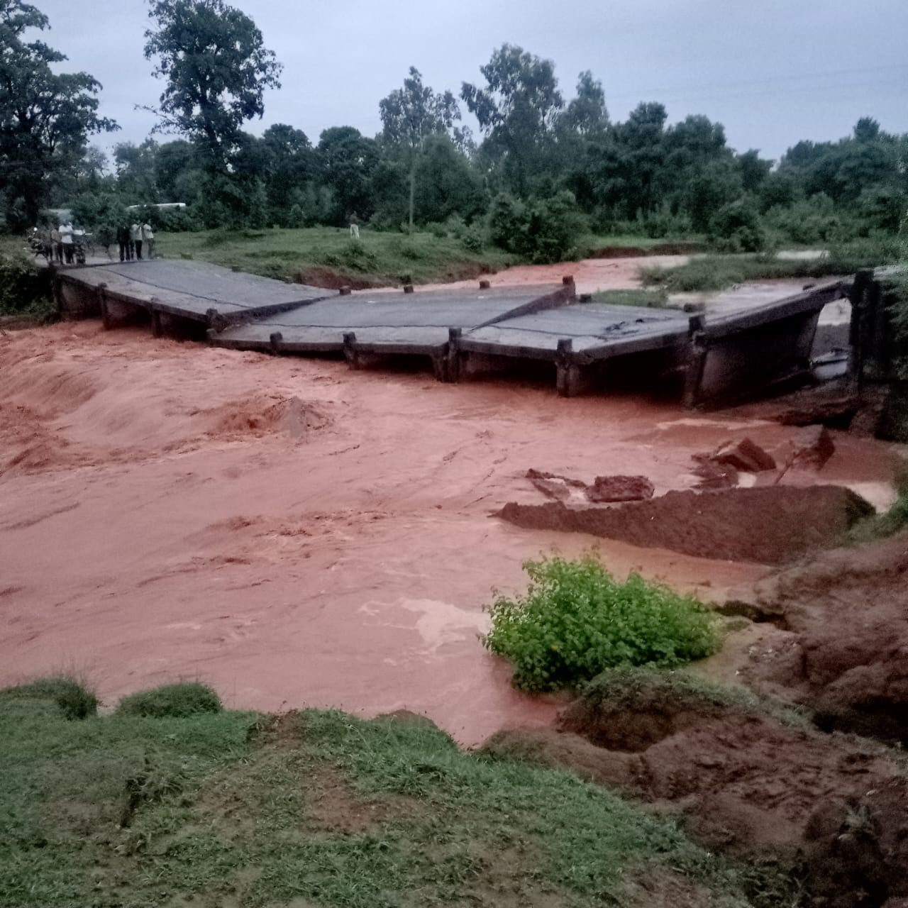 मूसलाधार लगातार बारिश से जन जीवन भी प्रभावित