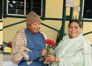 पूर्व CM राबड़ी देवी ने खास अंदाज में लालू प्रसाद यादव को दी नए साल की बधाई