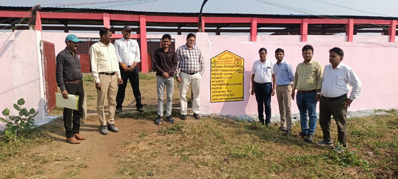 नेशनल लेवल मॉनिटर ने मो. बड़ोदिया क्षेत्र के ग्रामों का किया निरीक्षण