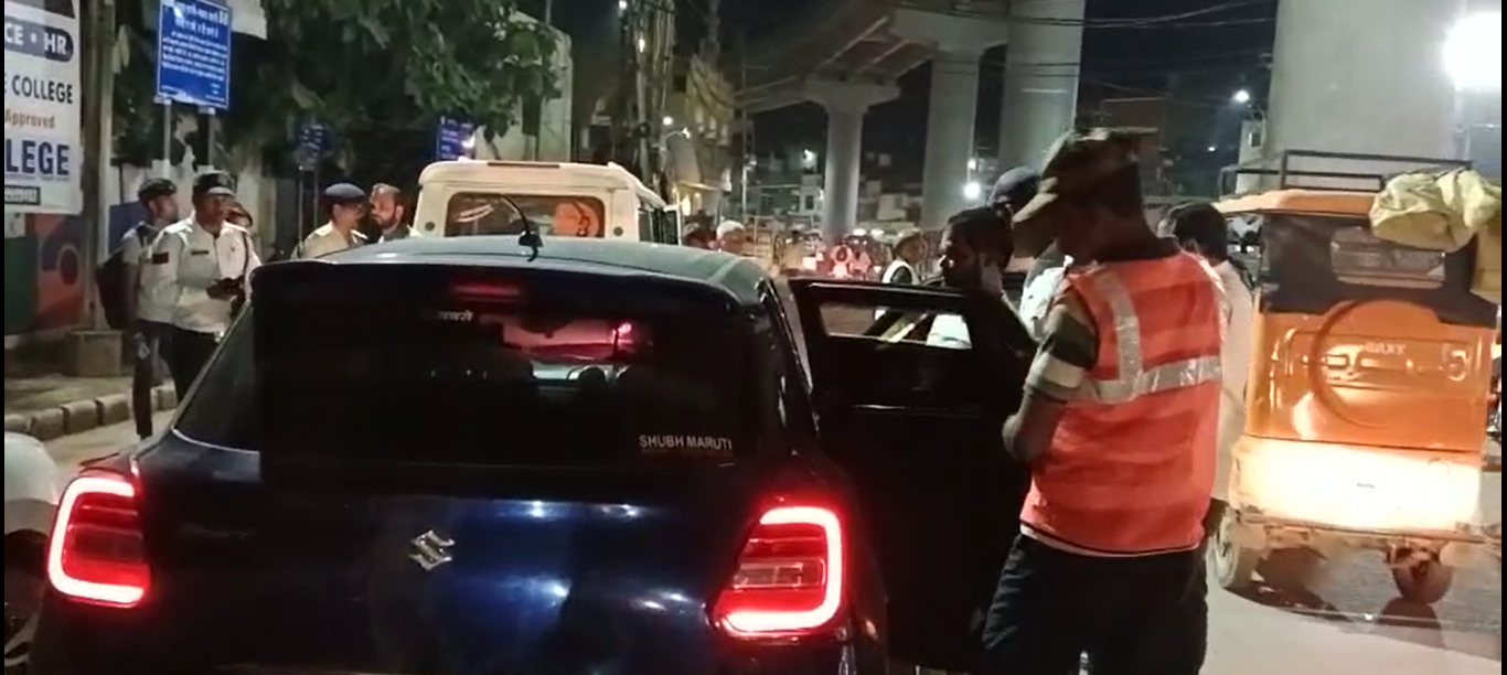 Mission Chowk Police launched special checking campaign in Katni