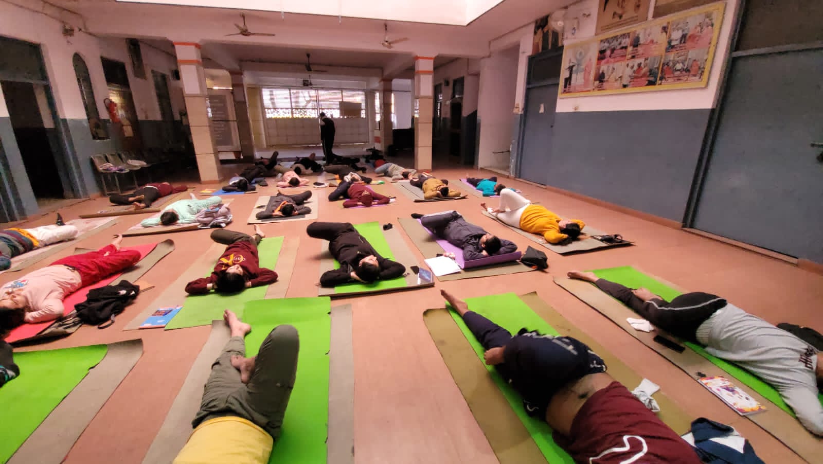 सहारनपुर में शव आसन से मिलती नई ऊर्जावान जिंदगी