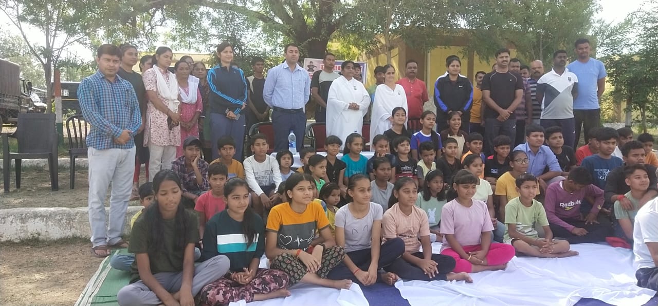 पन्ना के पुलिस लाईन मे आयोजित की गई समर कैंप