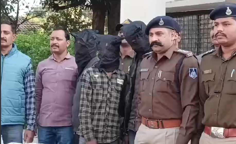 Motorcycle thief gang arrested by Katni police