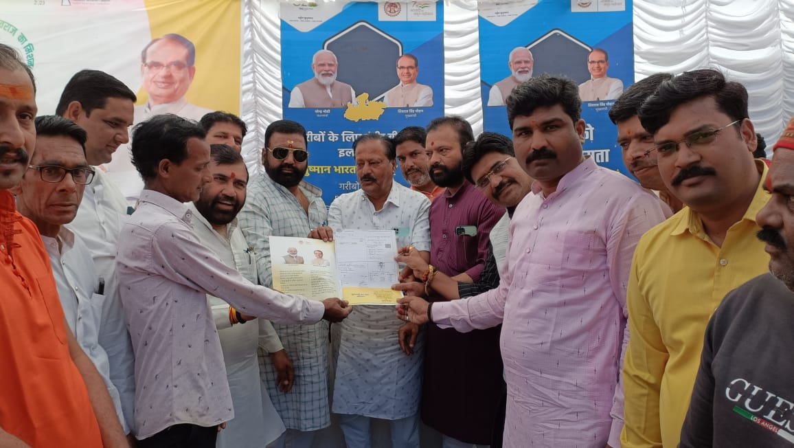 शाजापुर में विकास यात्रा का सातवा दिन