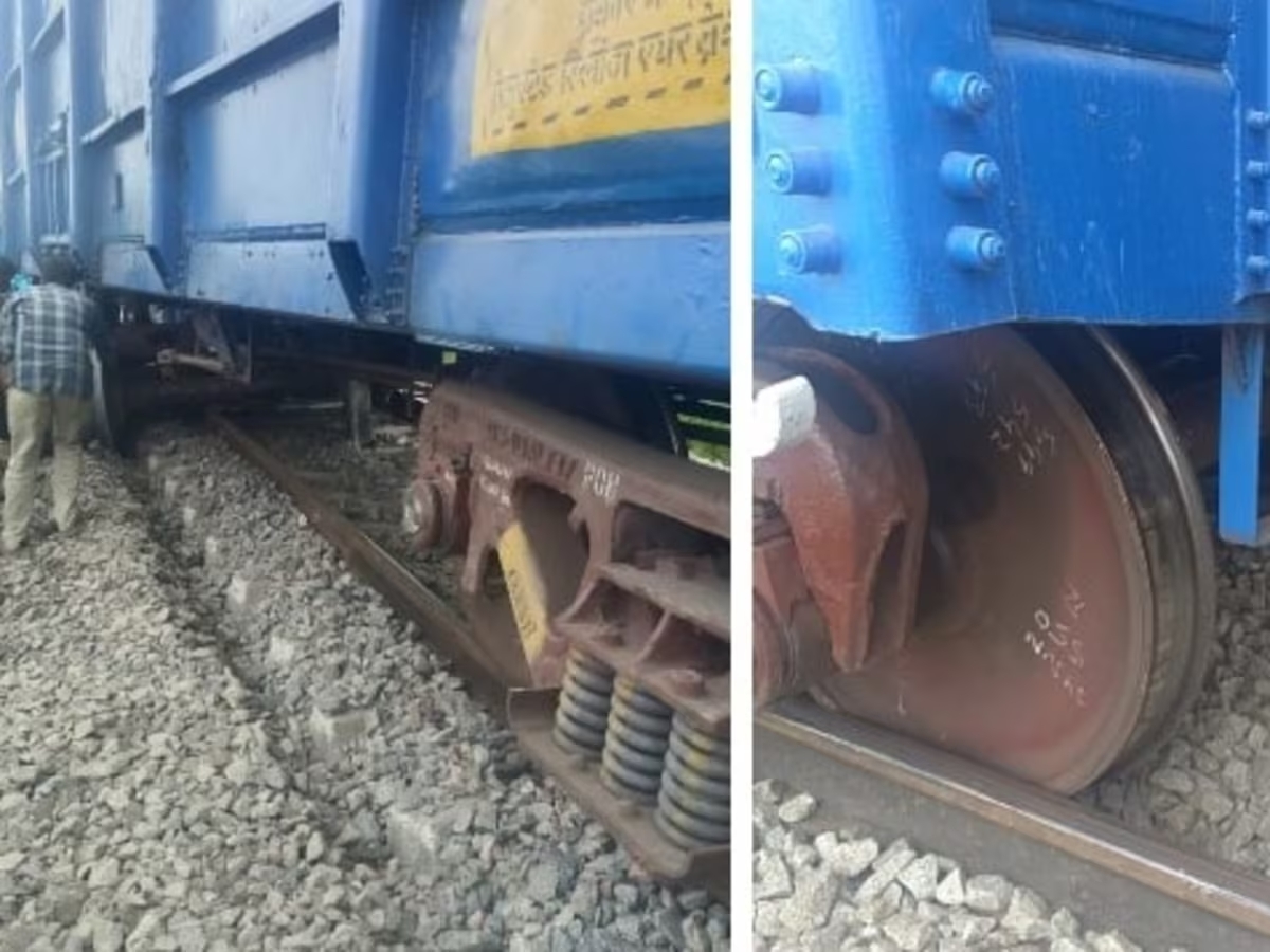 बिहार में कोयला लदी मालगाड़ी डिरेल