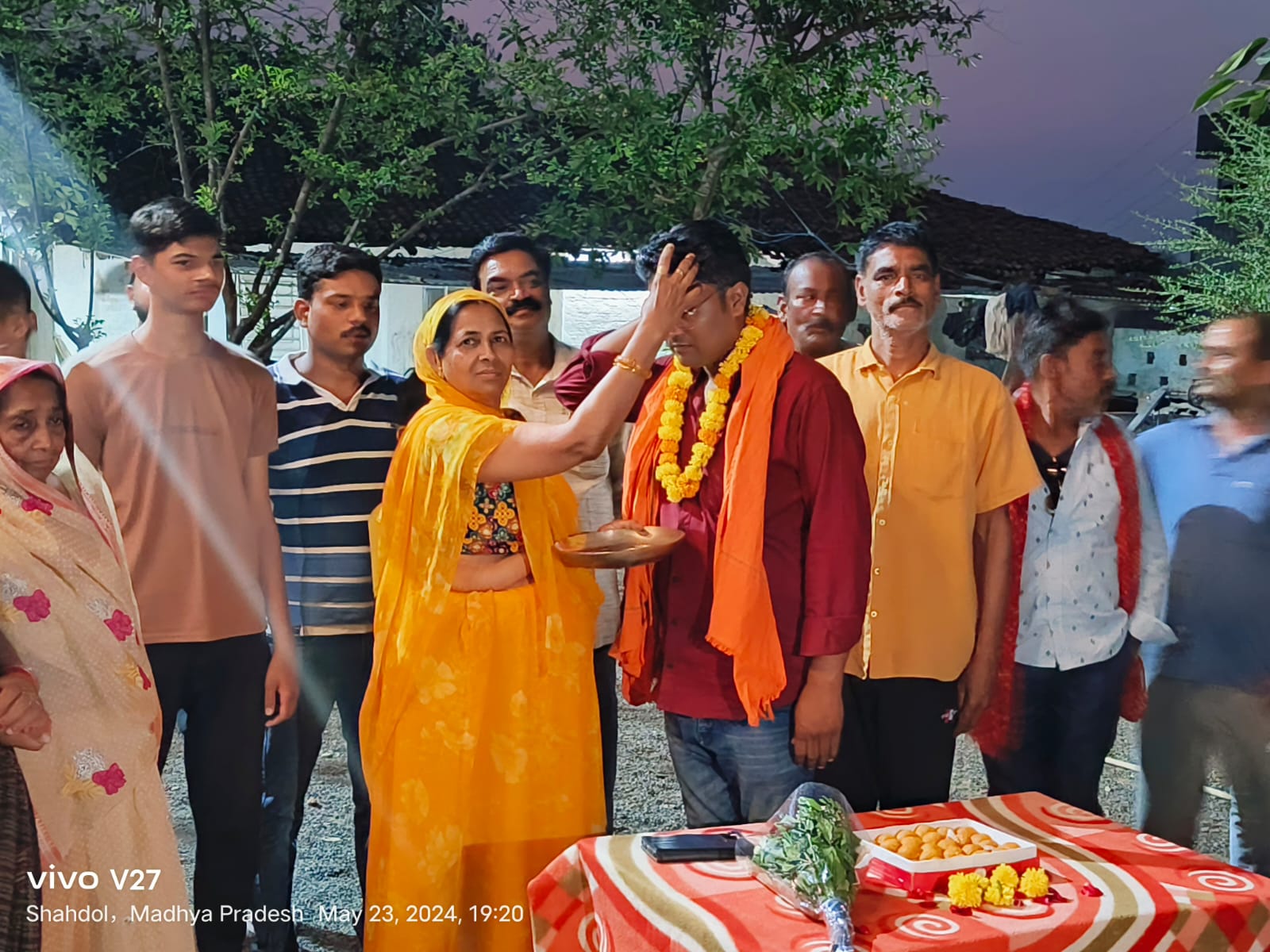 Chhatrapal Singh Raghuvanshi became the District President of Vishwa Hindu Mahasangh in Shahdol