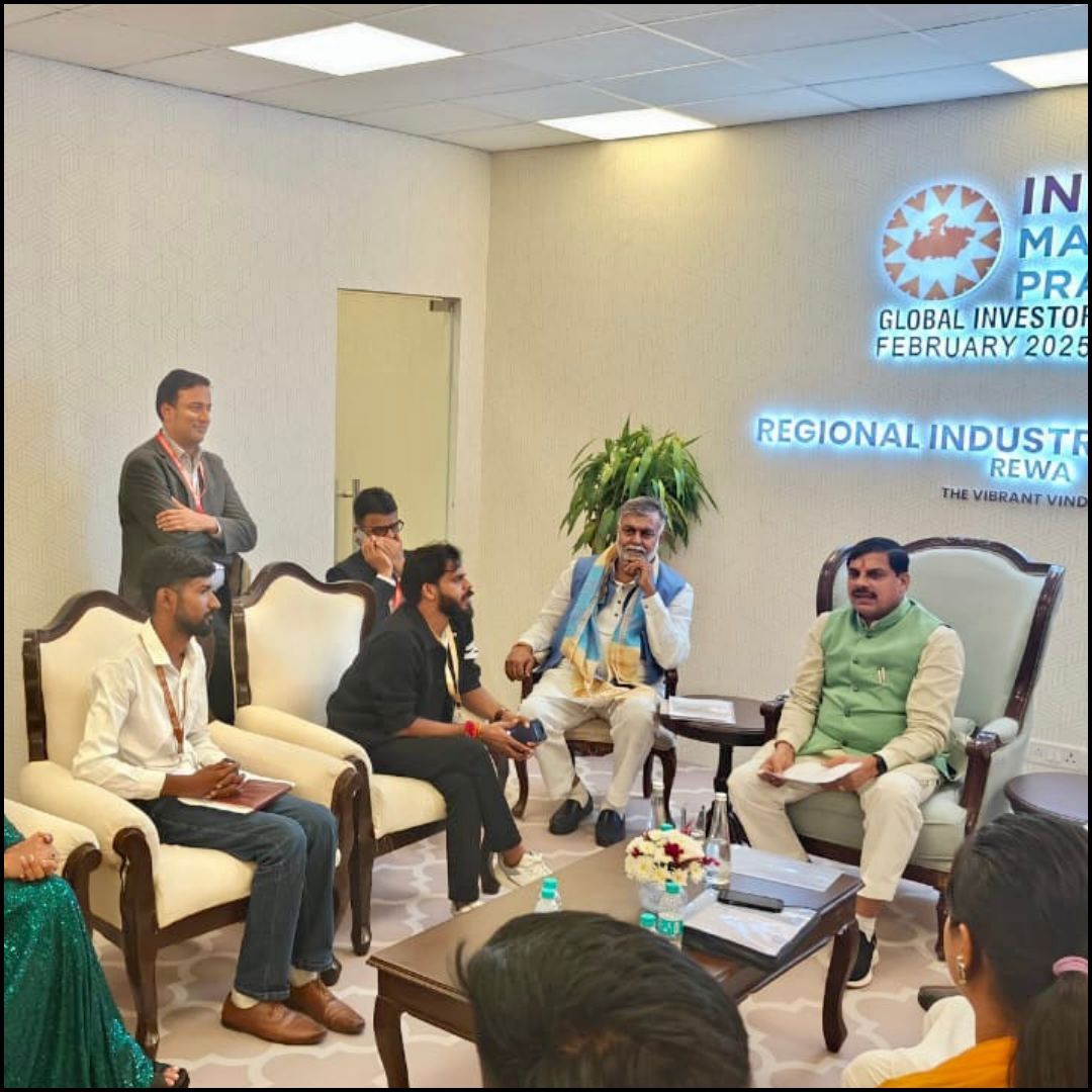 सतना के जुगाड़ू अमन ने की मुख्यमंत्री से मुलाक़ात