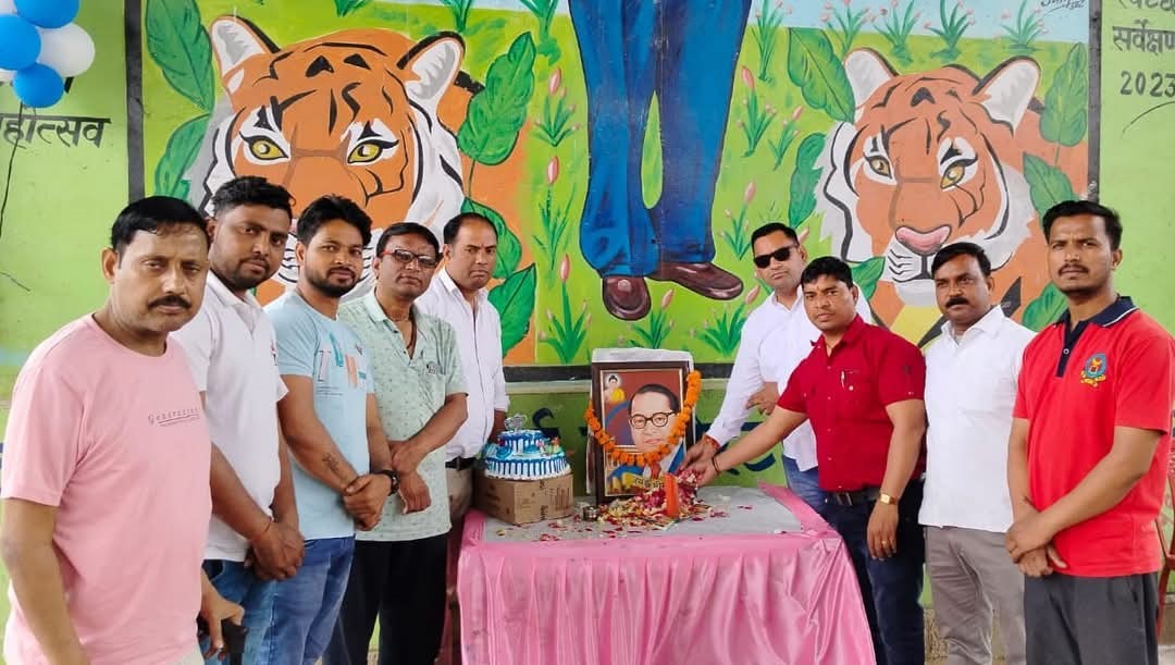 देवबंद में मनाई गई भाजपा कार्यकर्ताओं द्वारा भारत रत्न डॉ भीमराव अम्बेडकर की जयंती