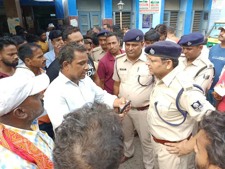 छपरा में चुनावी हिंसा