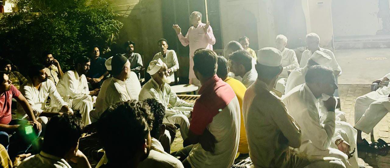 खजुनावर गांव में पृथक राज्य के लिए उमडा जन सैलाब, पृथक पश्चिम प्रदेश निर्माण समय की सबसे बड़ी आवश्यकता :- भगत सिंह वर्मा