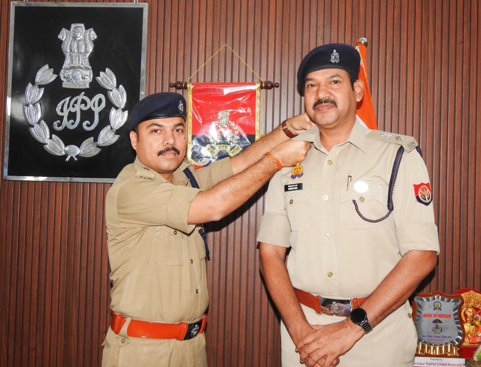 Superintendent of Police Traffic Siddharth Verma became Senior Additional SP
