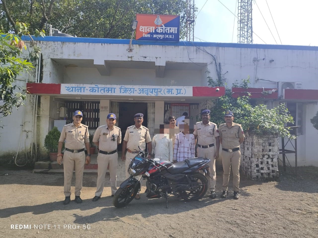 कोतमा पुलिस द्वारा अवैध मादक पदार्थ बिक्री एवं परिवहन करने वाले दो आरोपियों के विरुद्ध की कार्रवाई