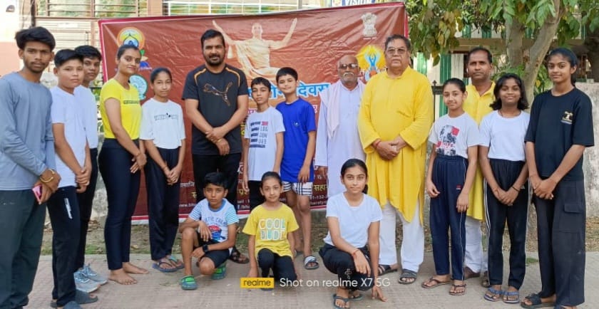 गली-गली भारत योग की मशाल