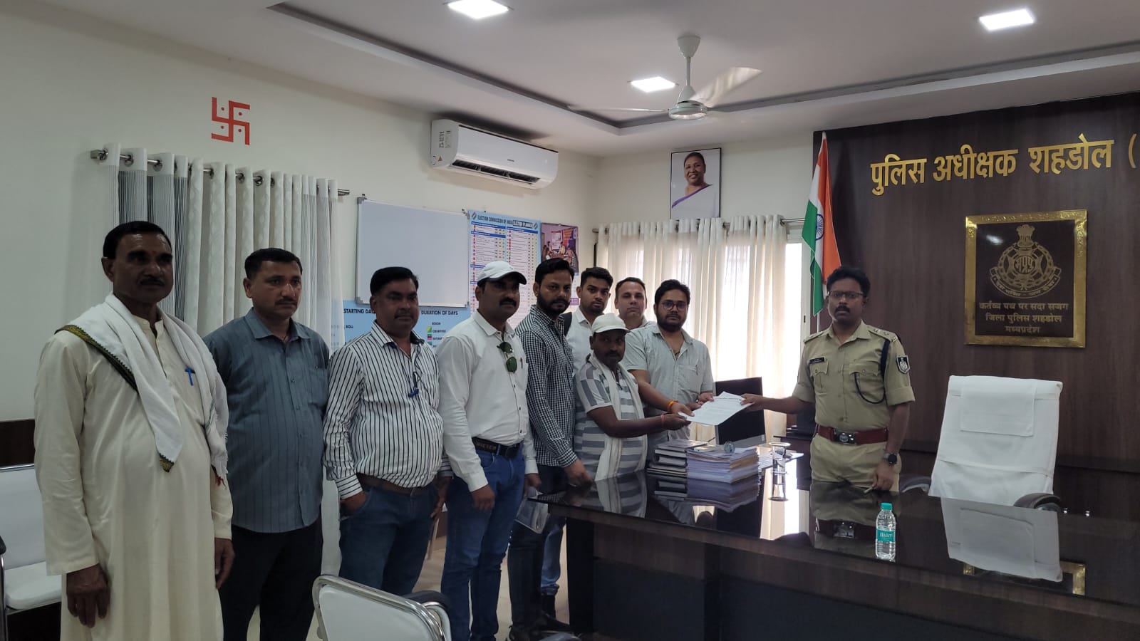 म.प्र.मीडिया संघ शहडोल ने की मांग