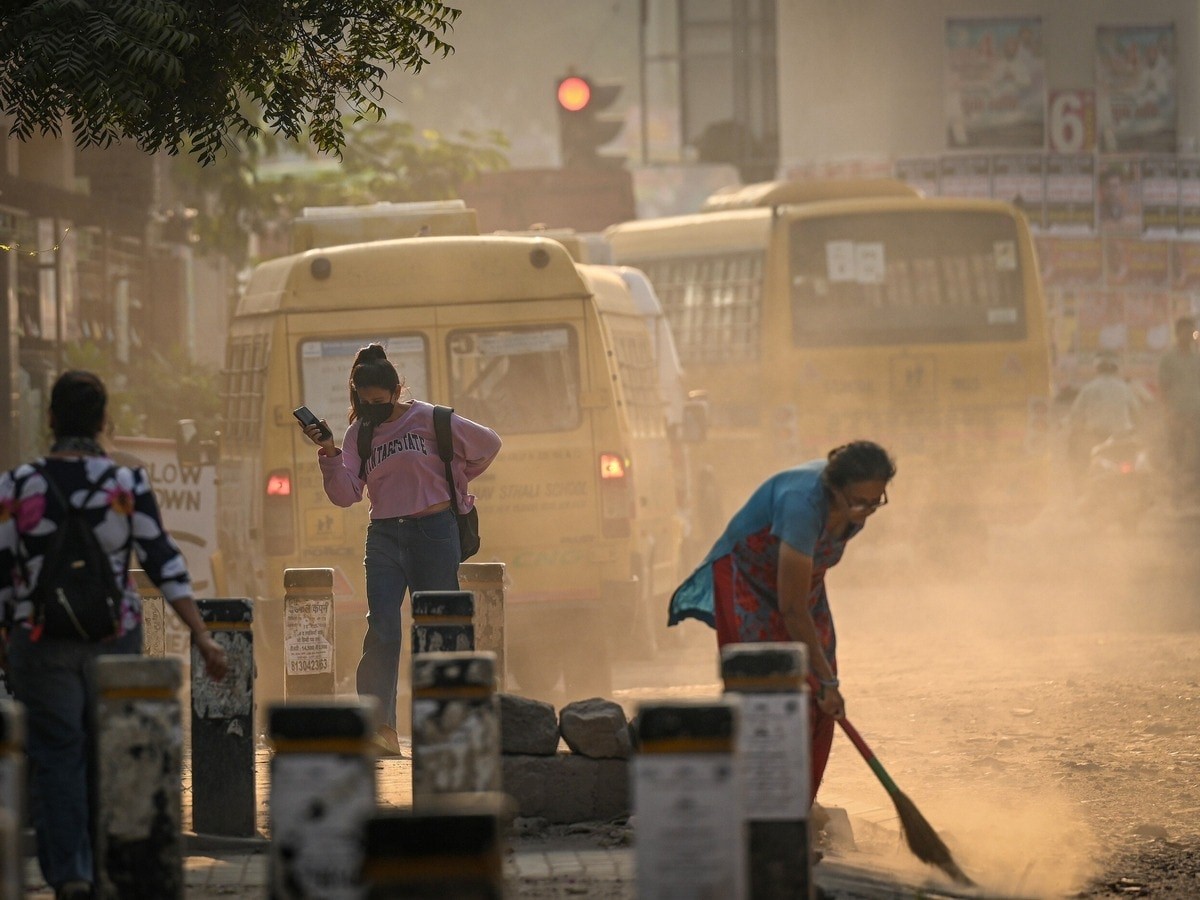 दीवाली की रात सबसे ज्यादा हाजीपुर में खराब हुई हवा