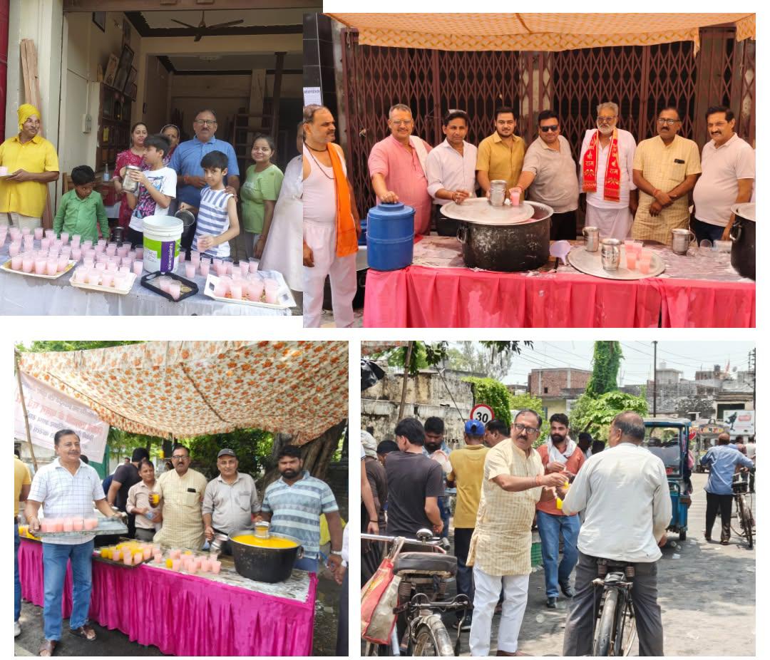 Relief for People Amidst Scorching Heat