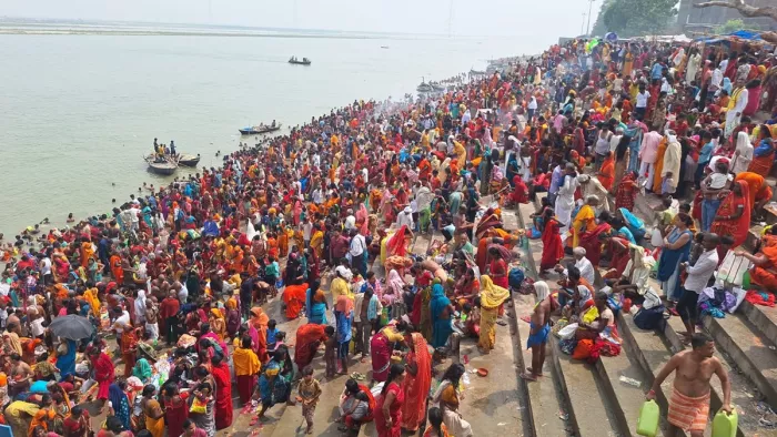 शिवहर  में मना गंगा दशहरा एवं पिता दिवस