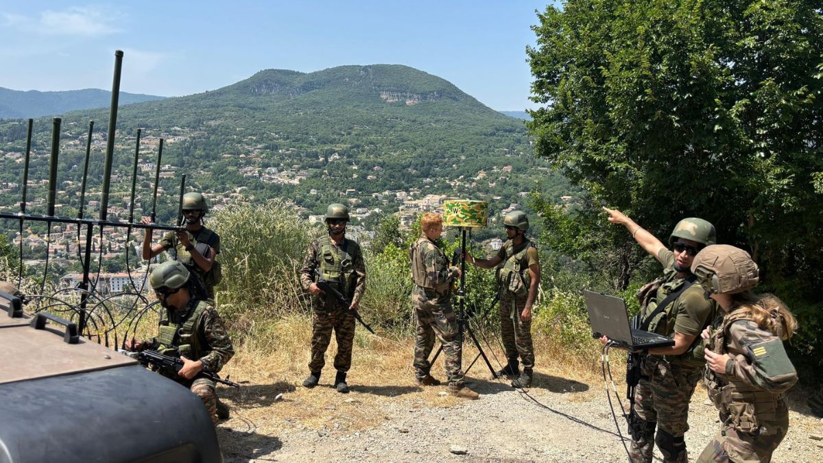 Joint military exercise of Indian Army and French armies