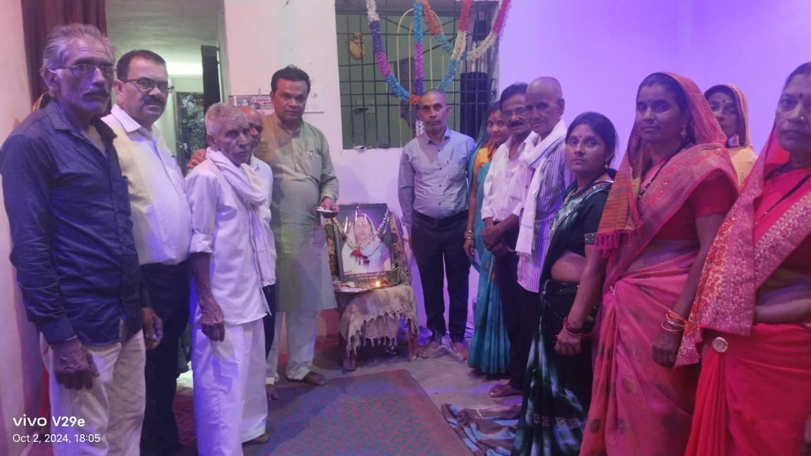 कजंई में मनाई गई महात्मा गांधी व लालबहादुर शास्त्री कि जयंती