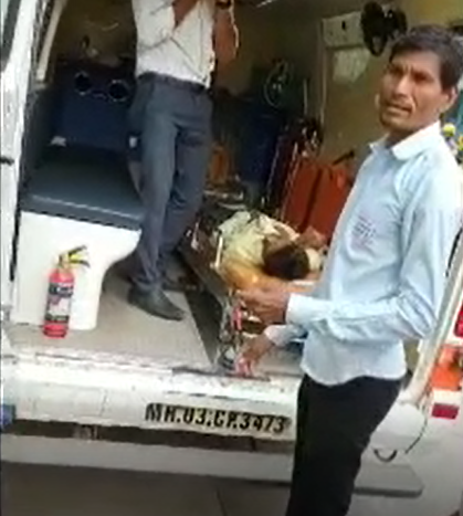 एमपी के खरगोन एनटीपीसी मे मजदूर कि मौत