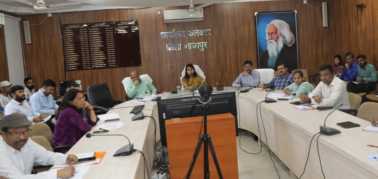 समयसीमा पत्रों की समीक्षा बैठक में कलेक्टर ने दिया निर्देश 