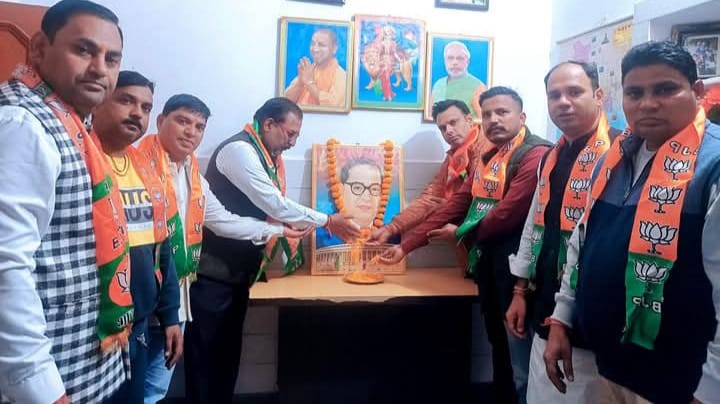 देवबंद नगर में श्रद्धा और सम्मान के साथ मनाया गया भारत रत्न डॉ. बाबा साहेब भीमराव अंबेडकर का महापरिनिर्वाण दिवस