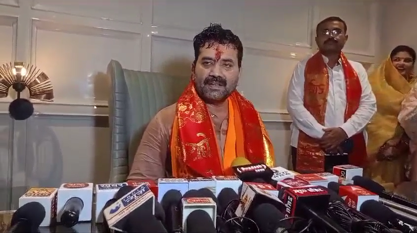 BJP declared Rakesh Golu Shukla as candidate from constituency number 3 of Indore for the assembly elections
